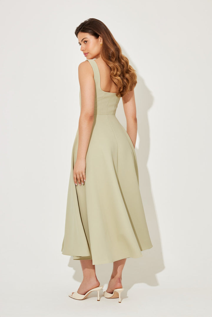 Timeless Flowy Midi Dress detail view