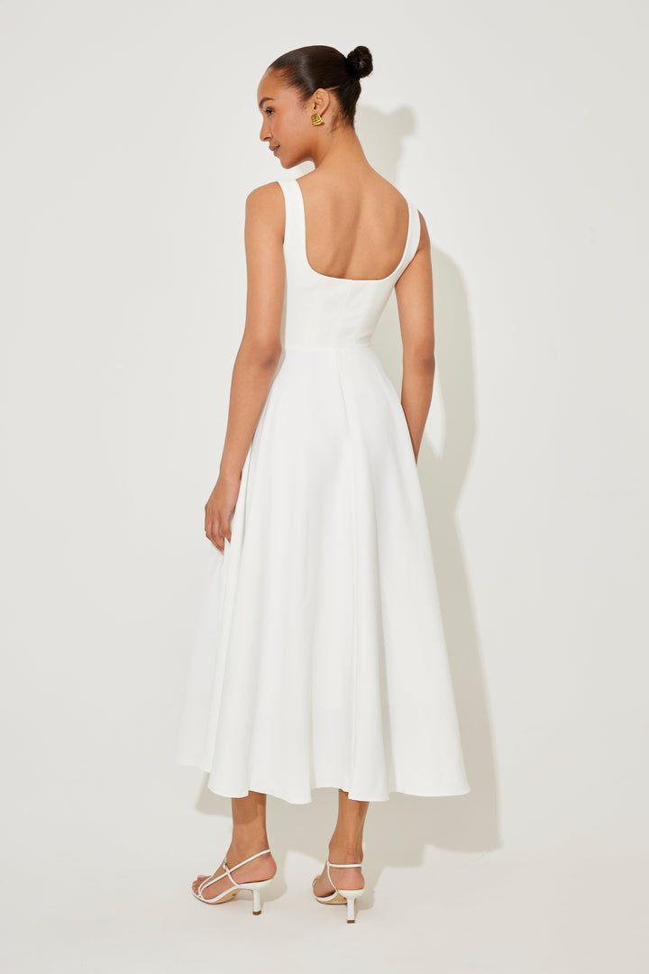 Timeless Flowy Midi Dress detail view