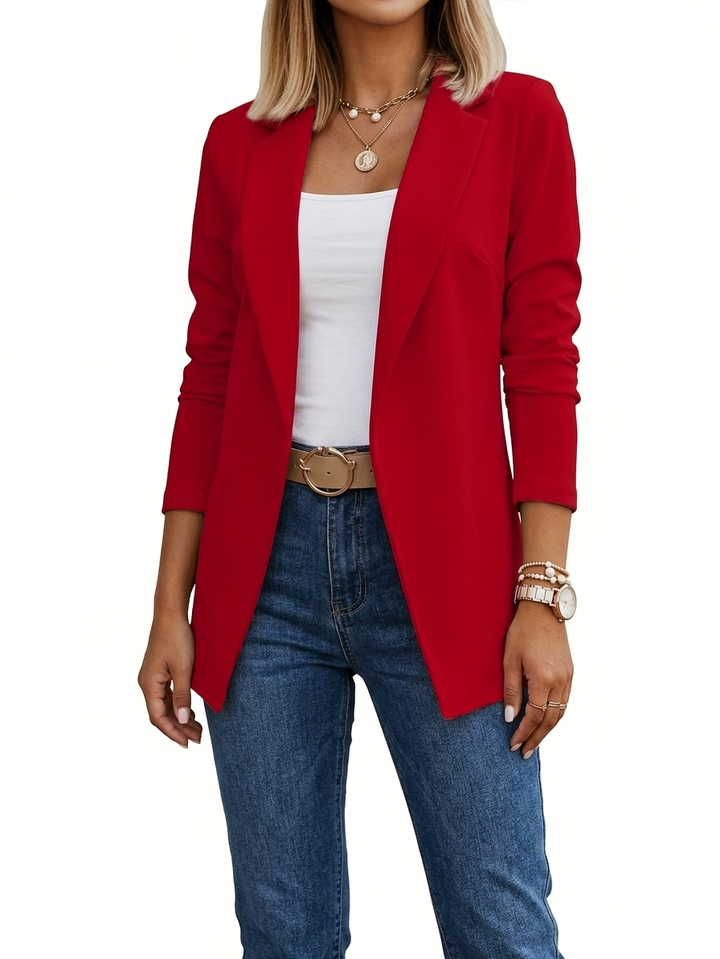 Red blazer - Elma Boutique