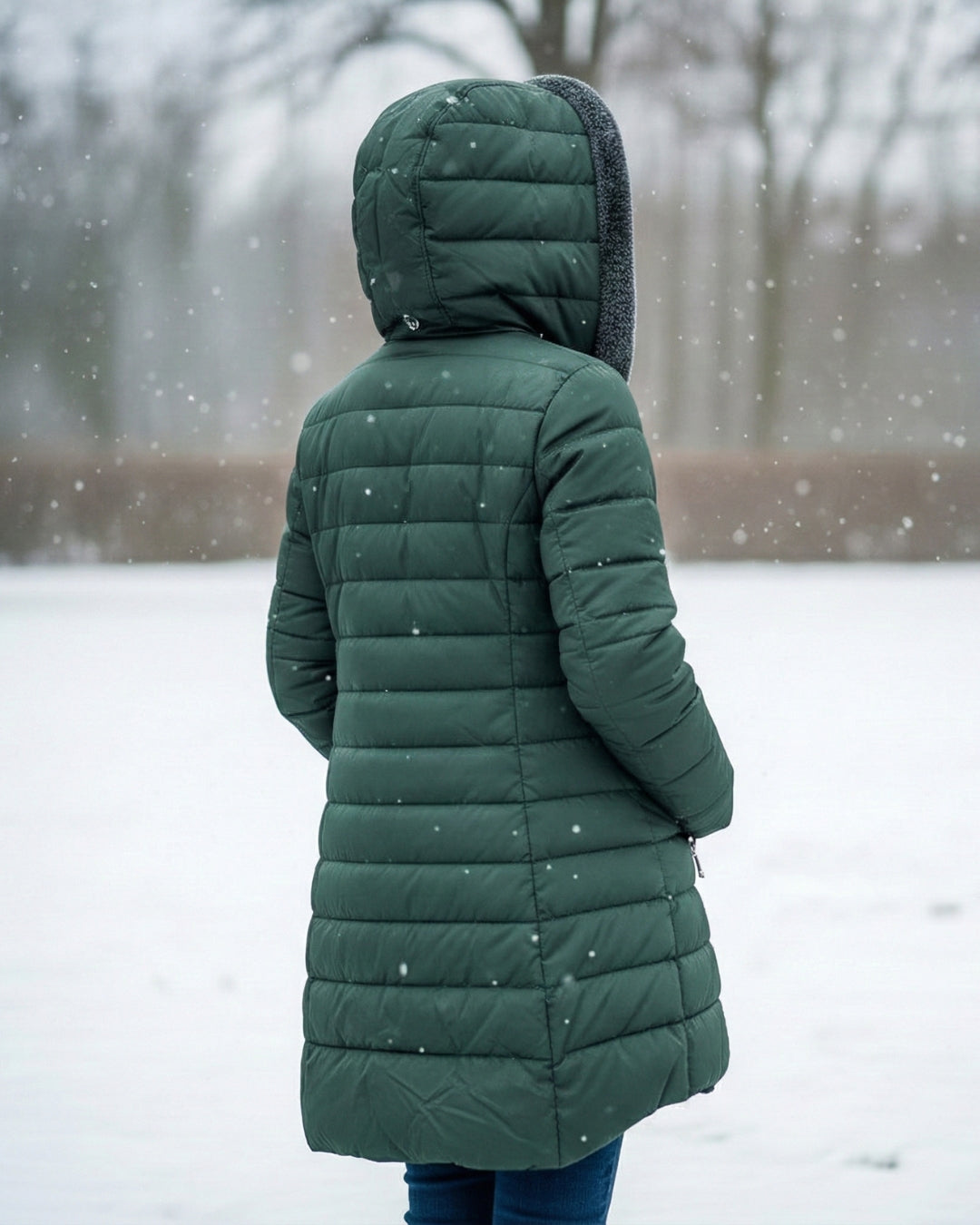 Puffer jacket detail - Elma Boutique