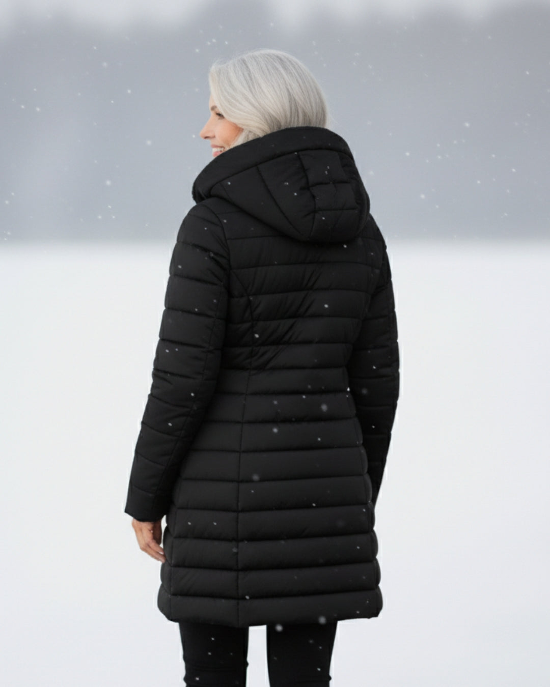 Puffer jacket detail - Elma Boutique