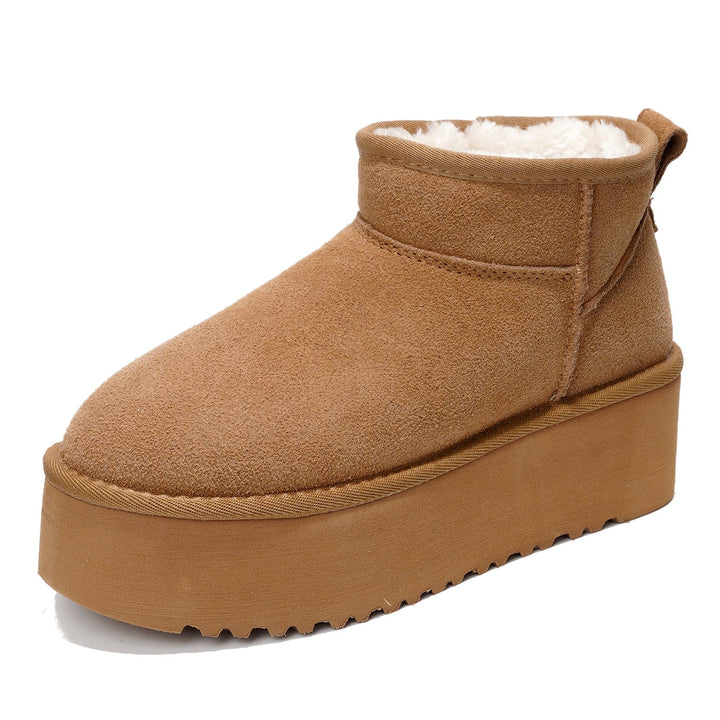 Light Brown ankle boots - Elma Boutique