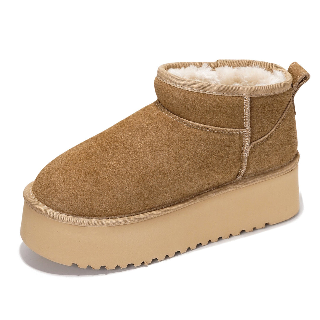 Khaki ankle boots - Elma Boutique