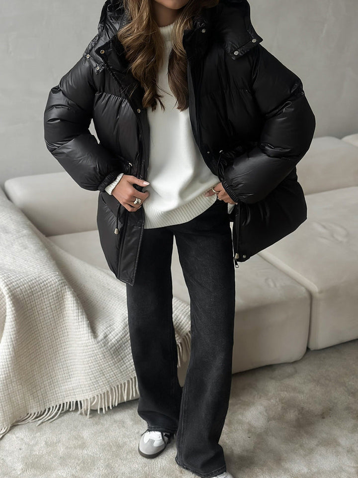 Puffer jacket detail - Elma Boutique