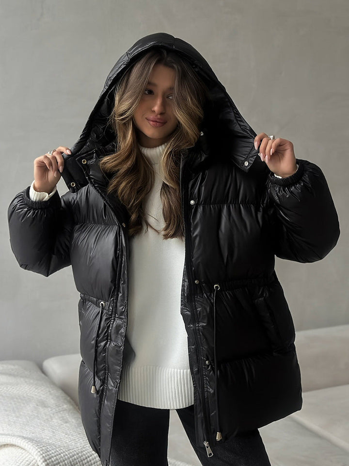 Puffer jacket detail - Elma Boutique