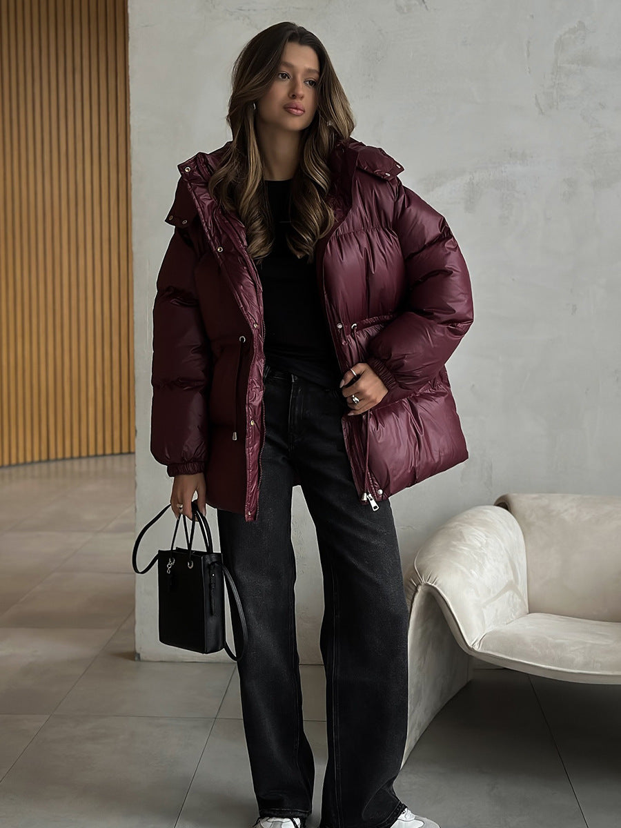 Puffer jacket detail - Elma Boutique