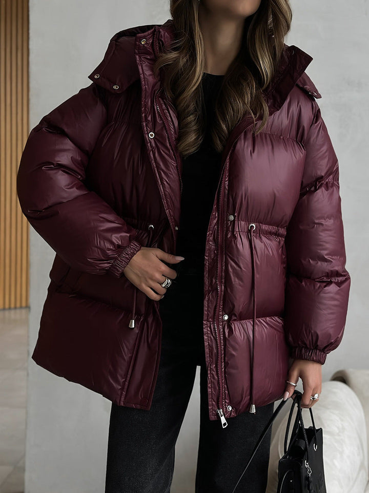 Puffer jacket detail - Elma Boutique