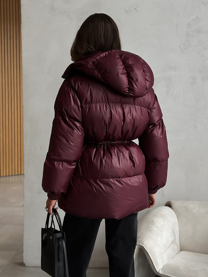 Puffer jacket detail - Elma Boutique