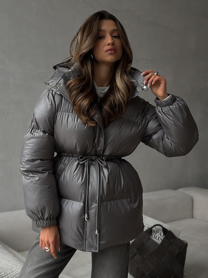 Puffer jacket detail - Elma Boutique