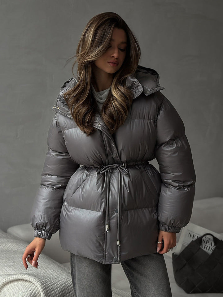 Puffer jacket detail - Elma Boutique