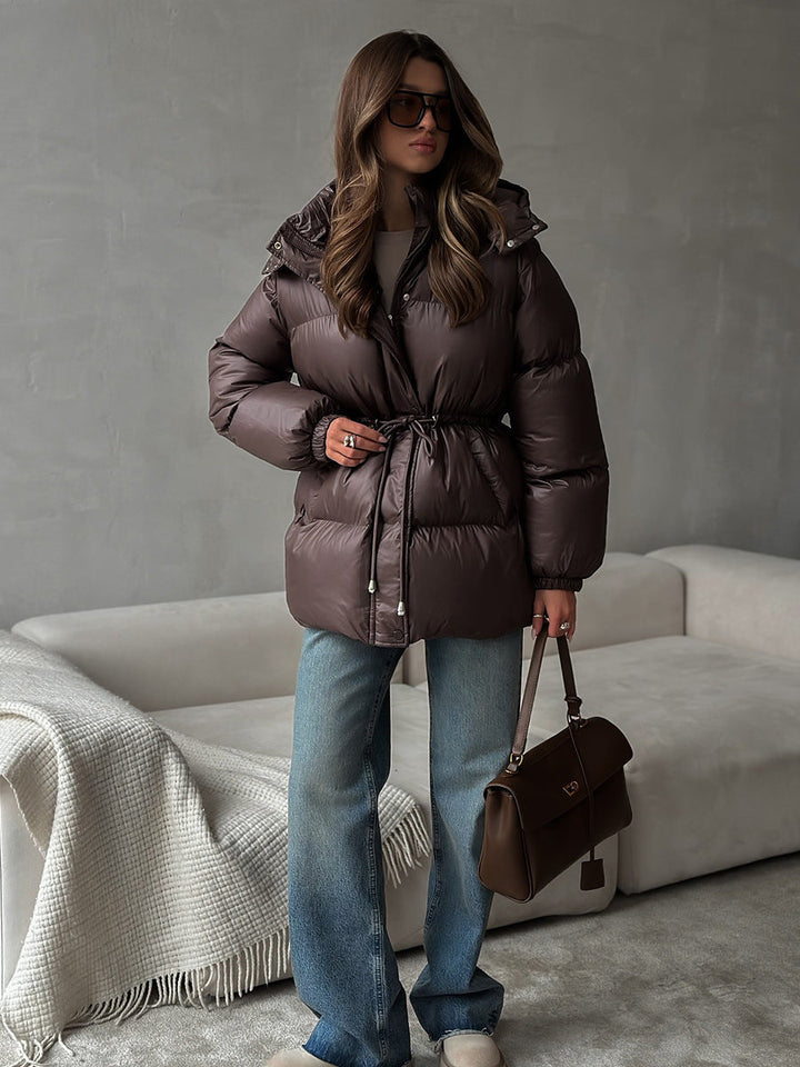 Puffer jacket detail - Elma Boutique