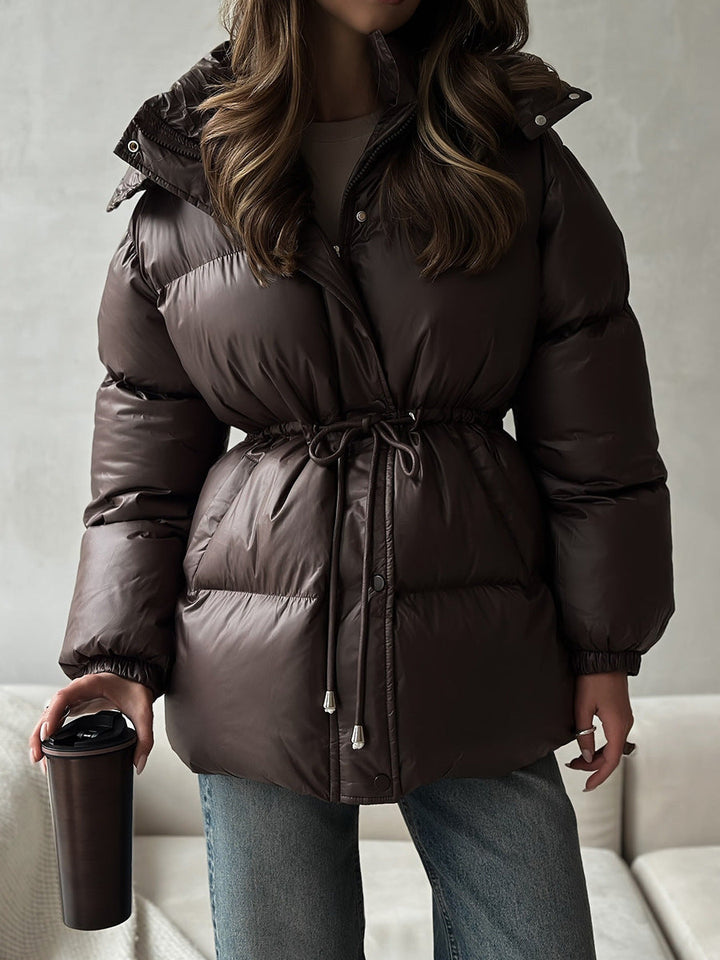 Puffer jacket detail - Elma Boutique
