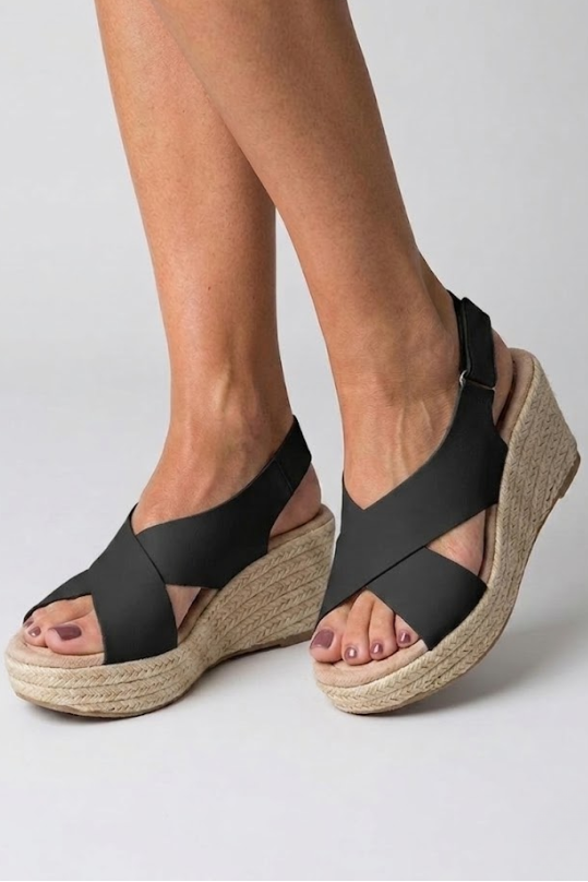 Womens Orthopaedic Summer Sandals Contoured Footbed