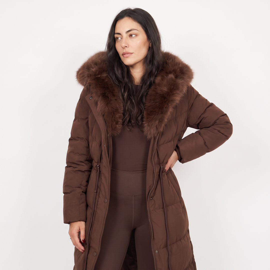 Puffer coat detail - Elma Boutique