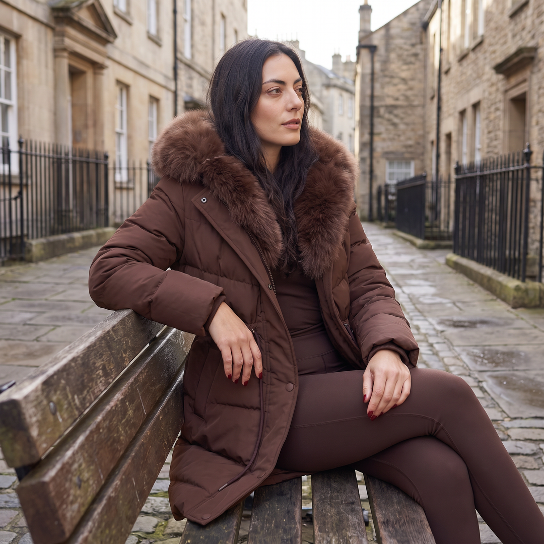 Puffer coat detail - Elma Boutique