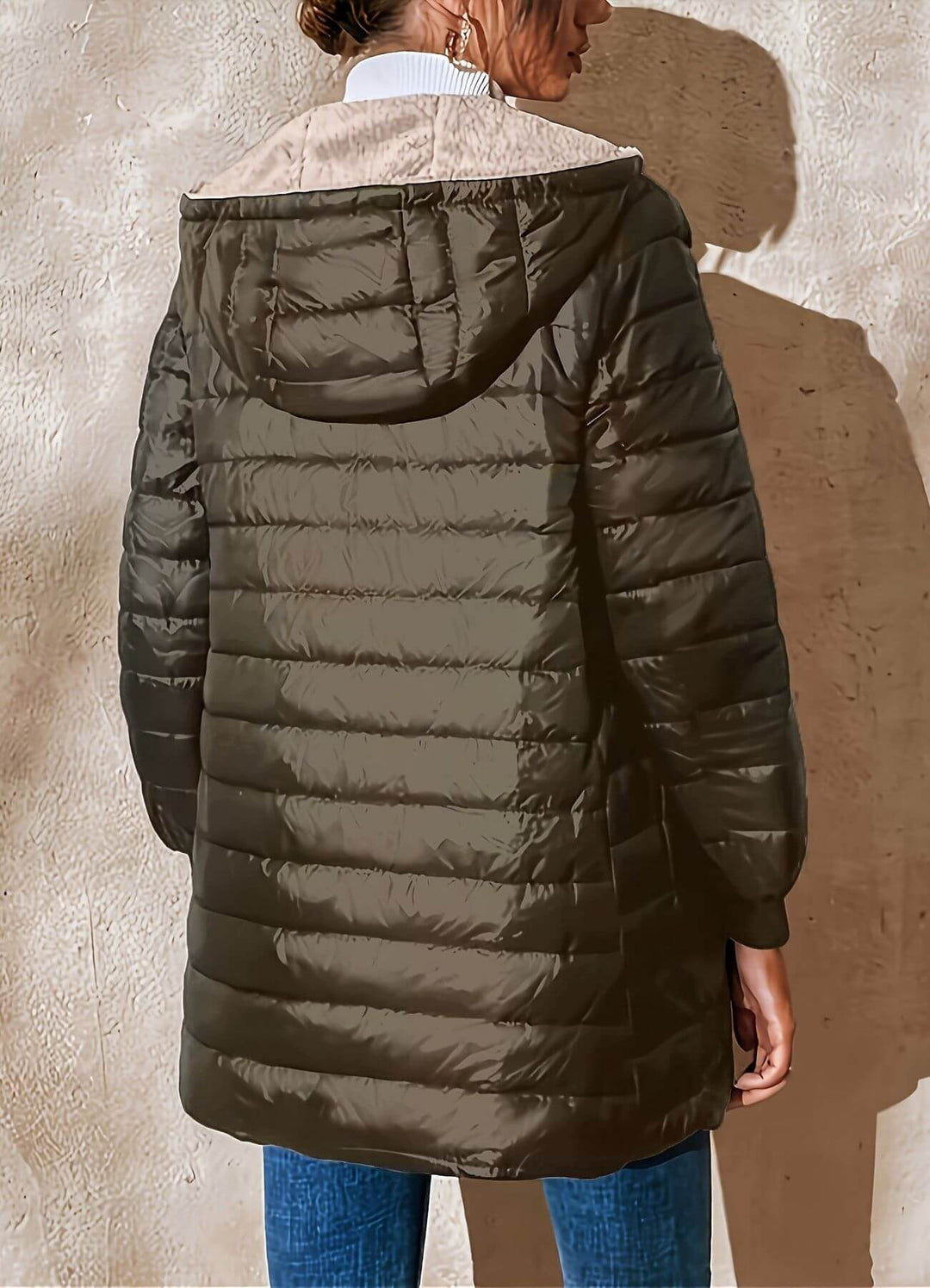 Puffer jacket detail - Elma Boutique