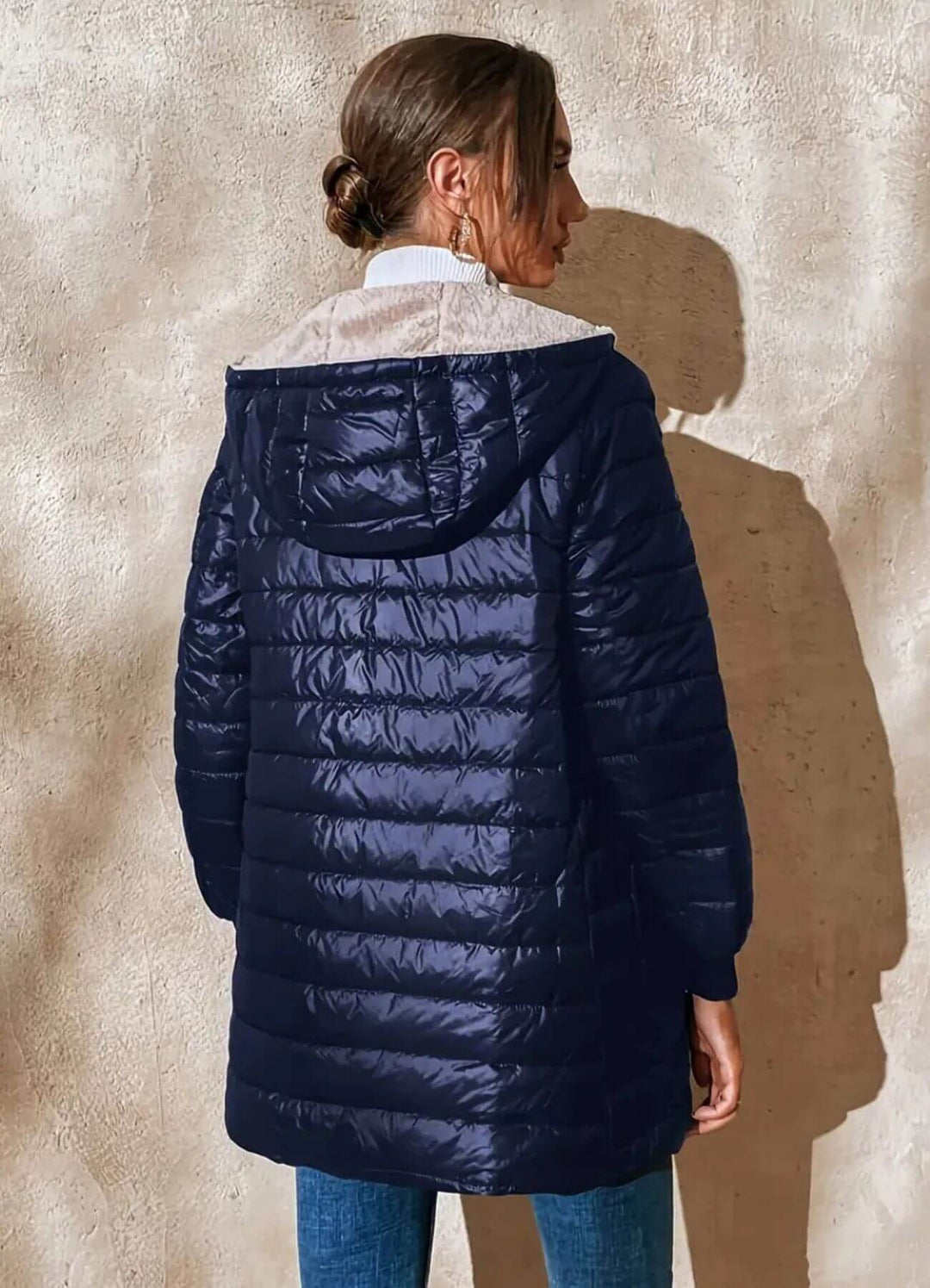 Puffer jacket detail - Elma Boutique