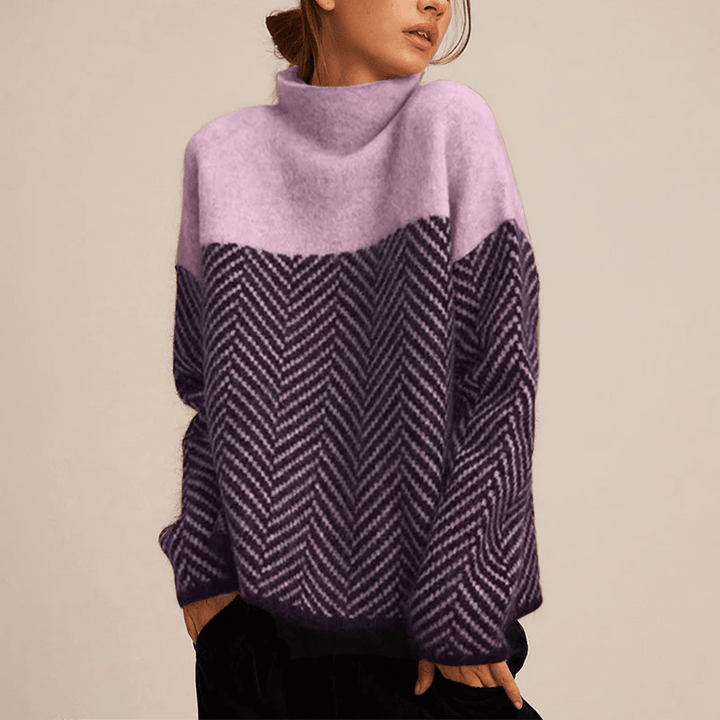 Purple sweater - Elma Boutique