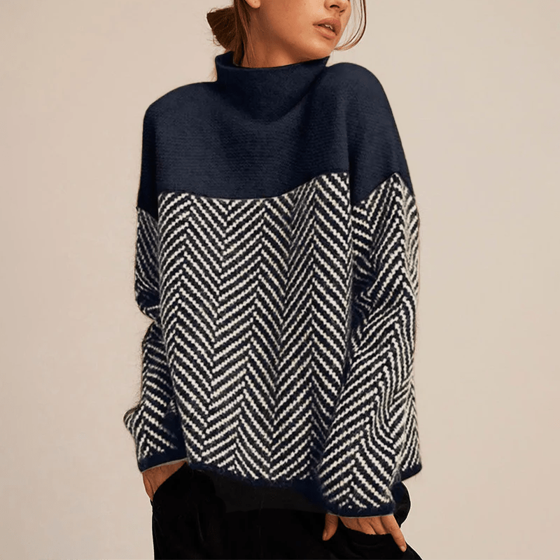 Blue sweater - Elma Boutique