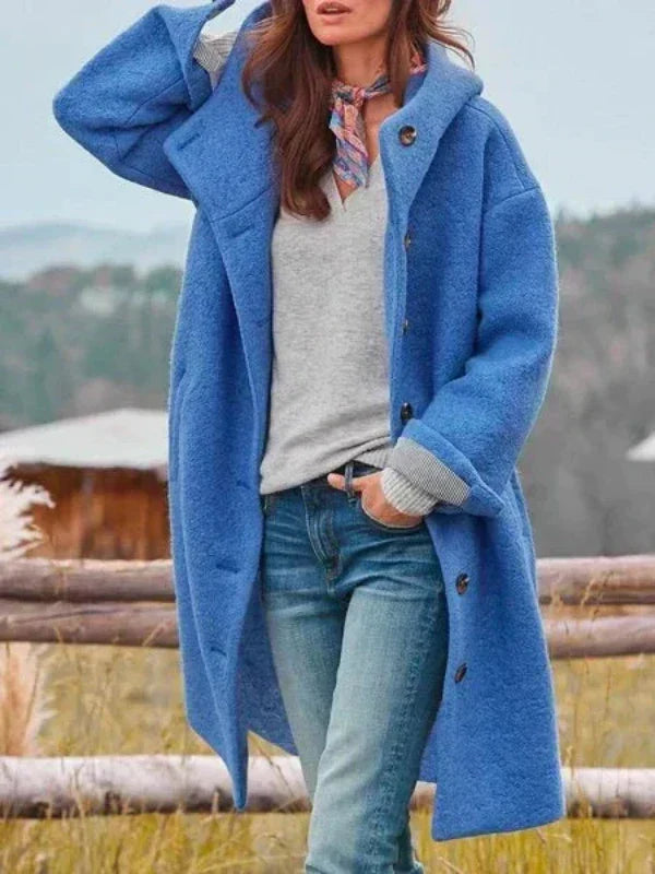 Blue coat - Elma Boutique