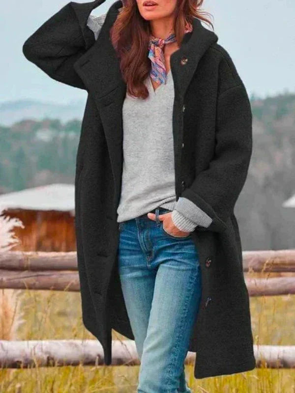 Black coat - Elma Boutique