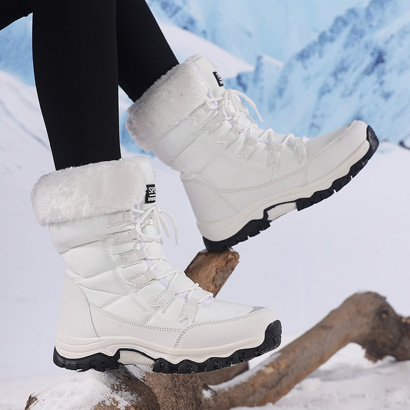 White snow boots - Elma Boutique