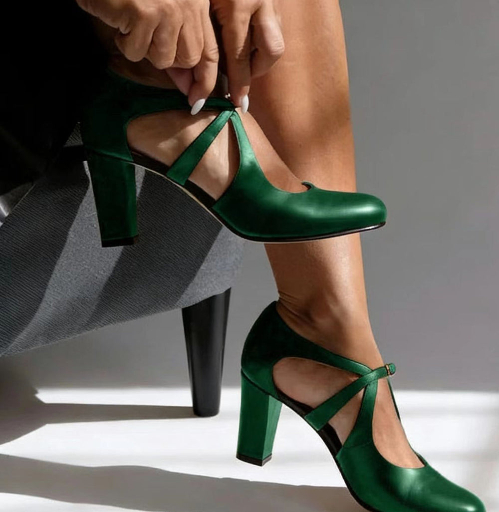 Green sandals - Elma Boutique