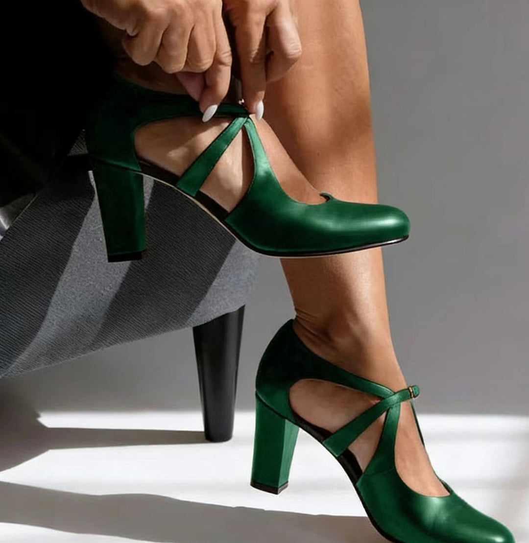 Green sandals - Elma Boutique