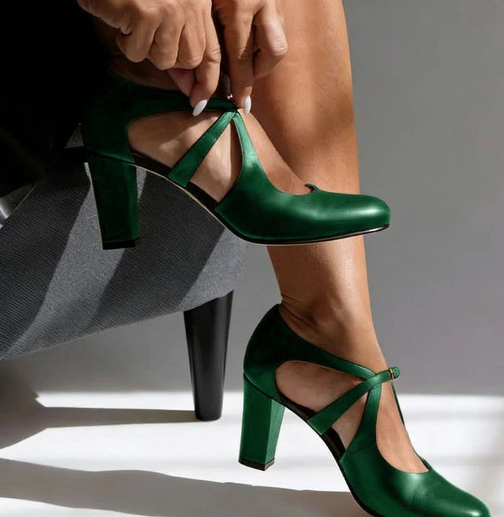 Green sandals - Elma Boutique