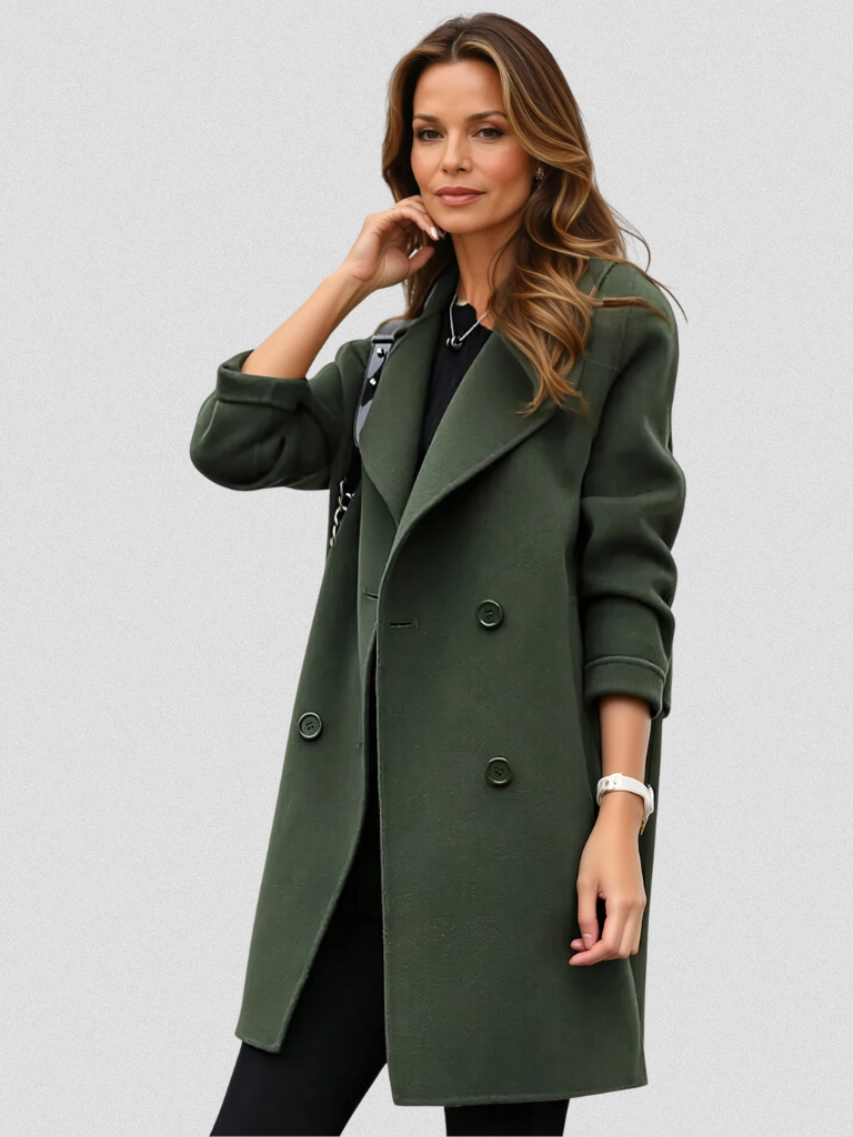 Army Green coat - Elma Boutique