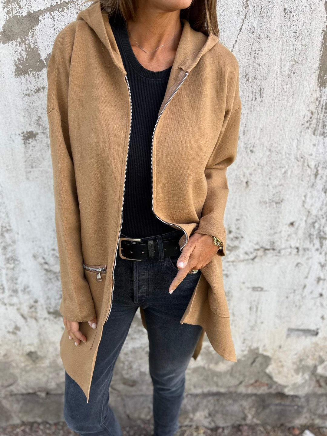 Brown cardigan - Elma Boutique