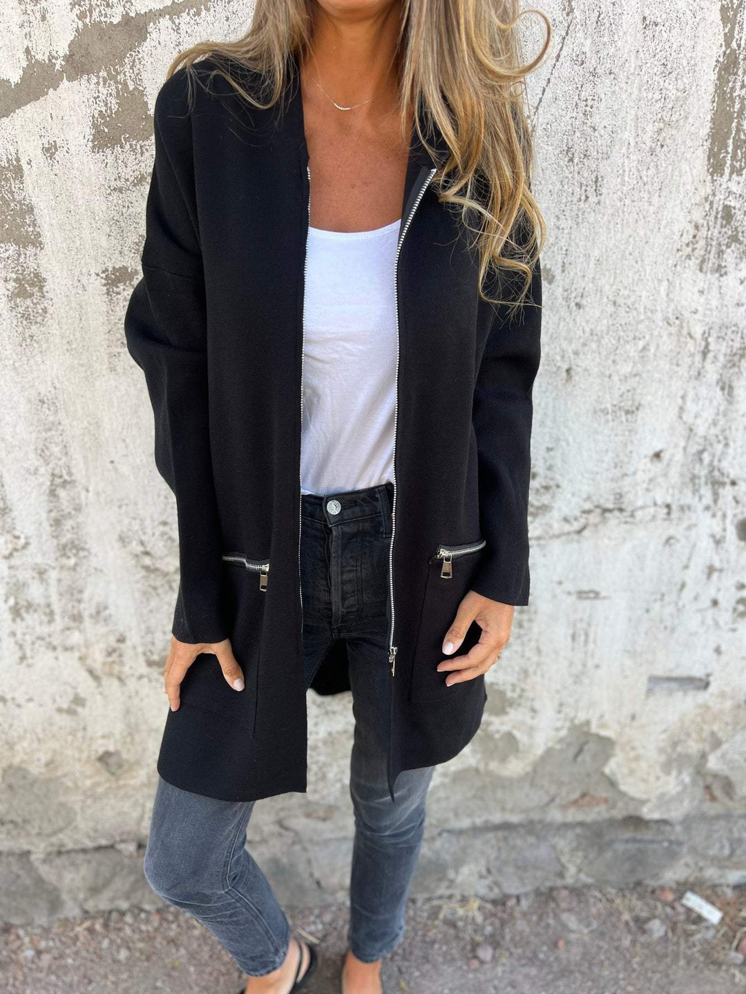 Black cardigan - Elma Boutique