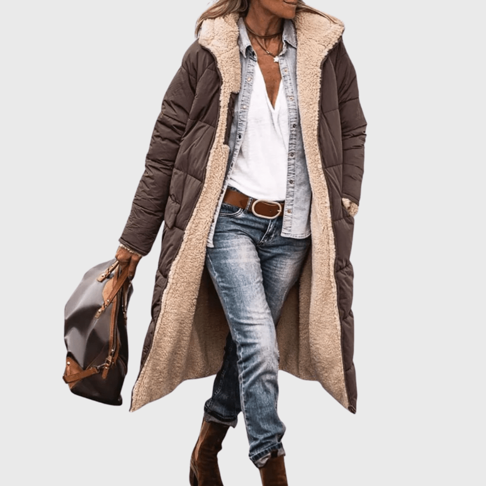 Brown coat - Elma Boutique
