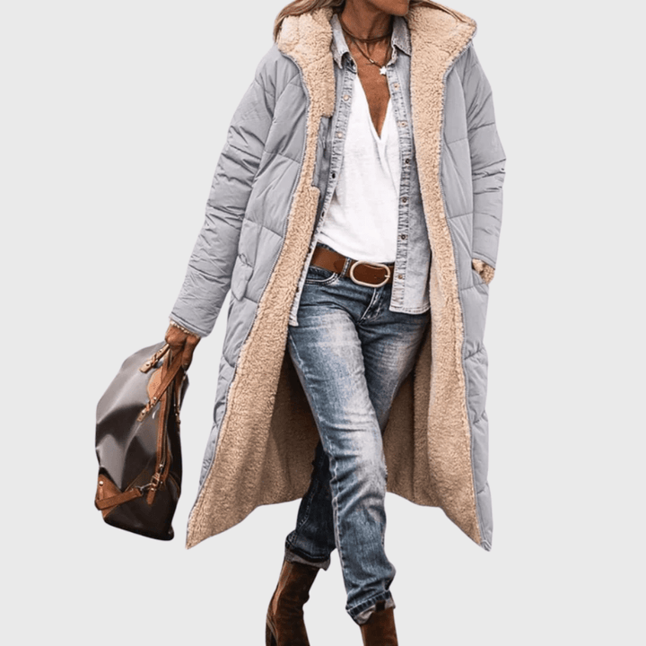 Gray coat - Elma Boutique