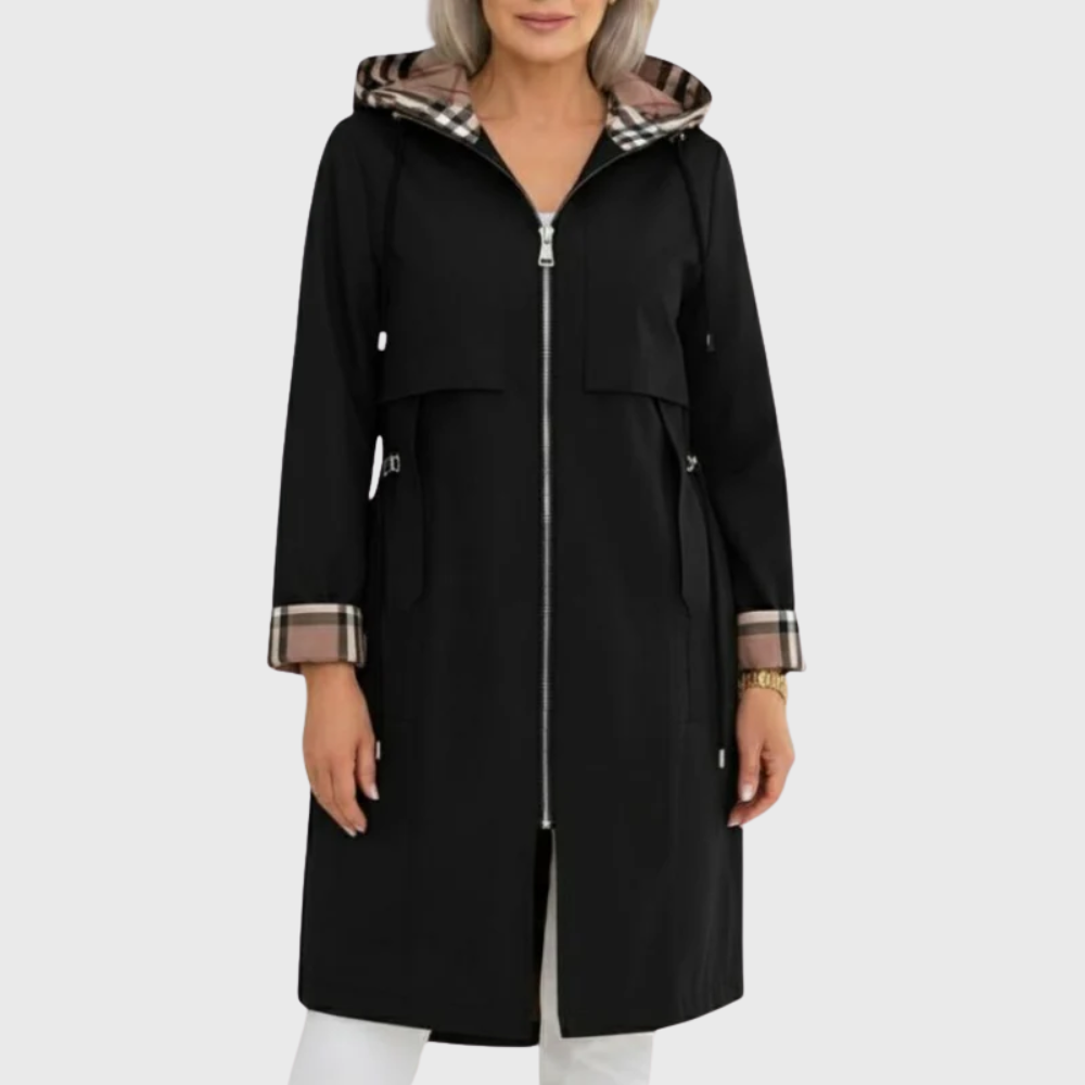 Black trench coat - Elma Boutique