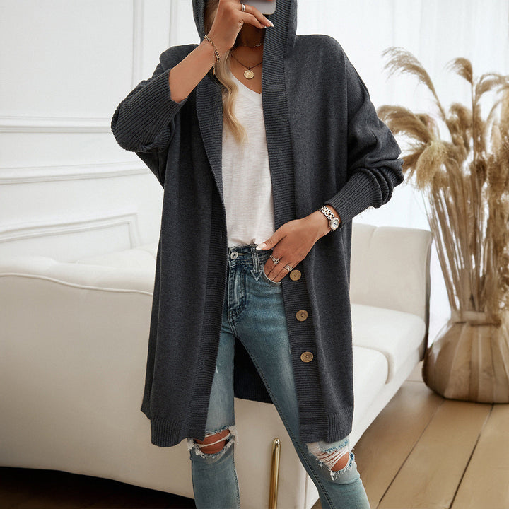 Dark Gray cardigan - Elma Boutique