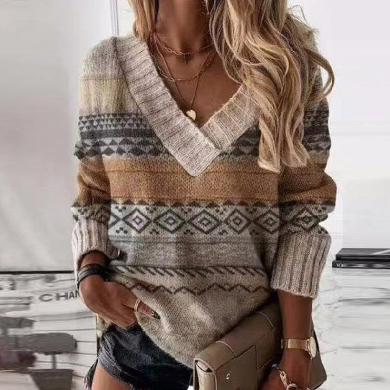 Dark Brown sweater - Elma Boutique