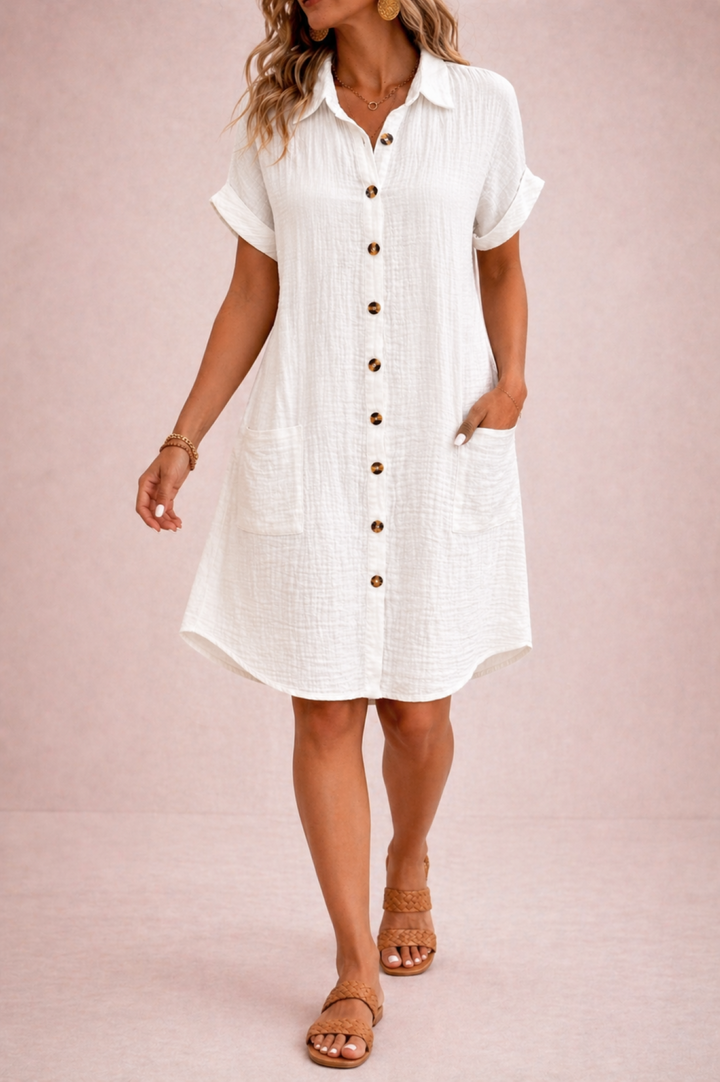 Relaxed Fit Summer Dress - Loose Fit