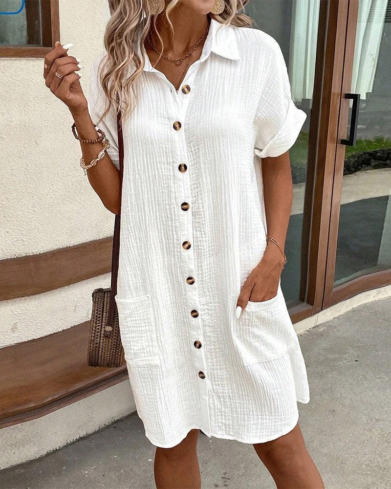 Relaxed Fit Summer Dress - Loose Fit