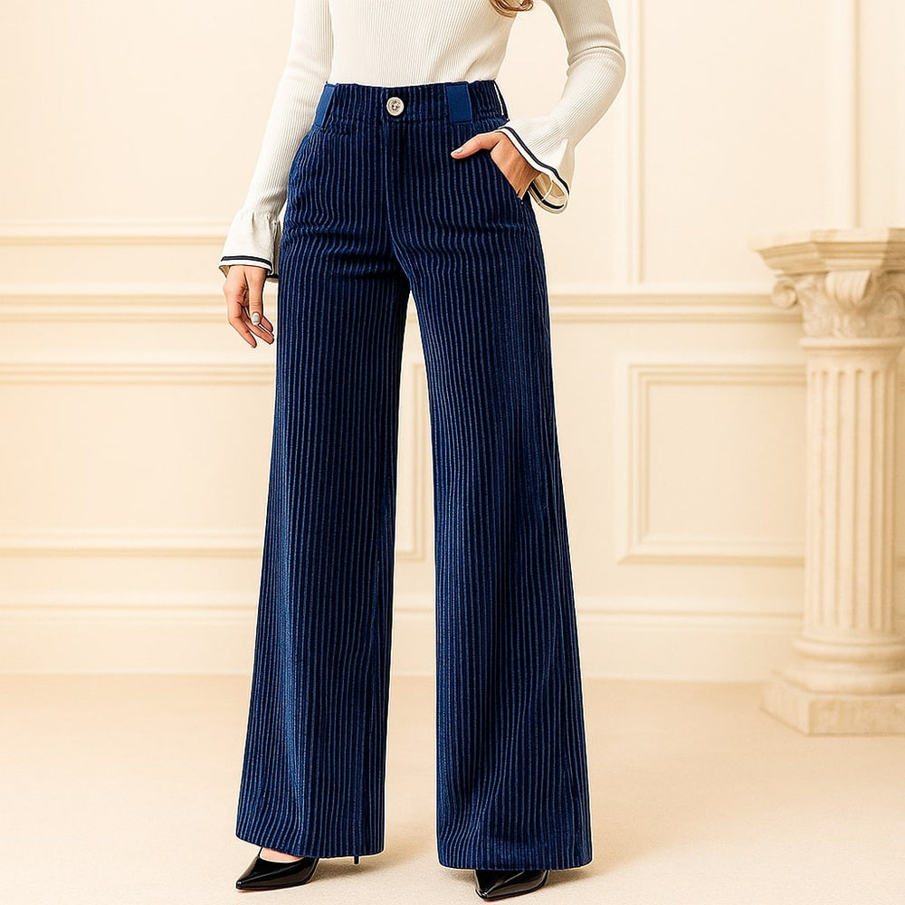 Dark Blue trousers - Elma Boutique