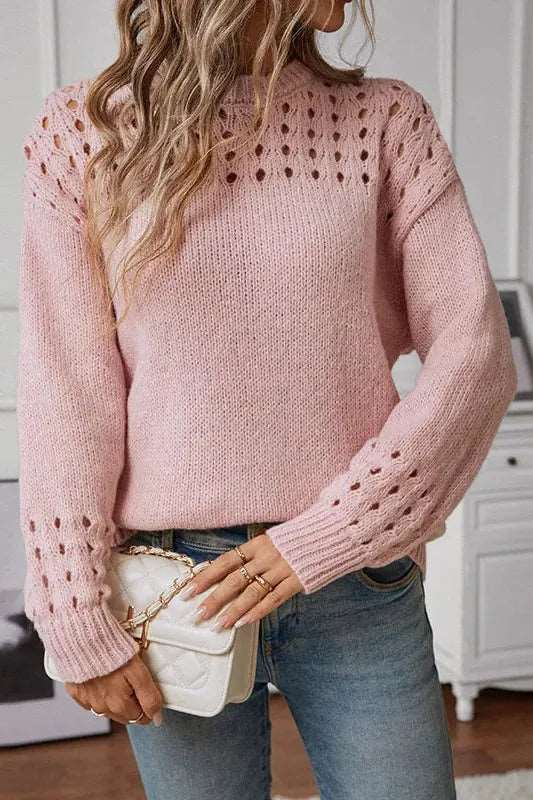 Pink sweater - Elma Boutique