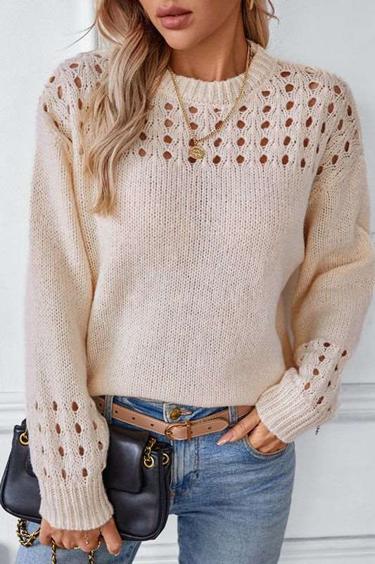 Beige sweater - Elma Boutique