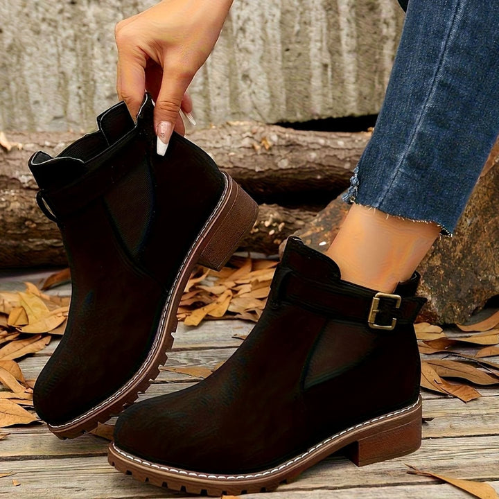 Black ankle boots - Elma Boutique
