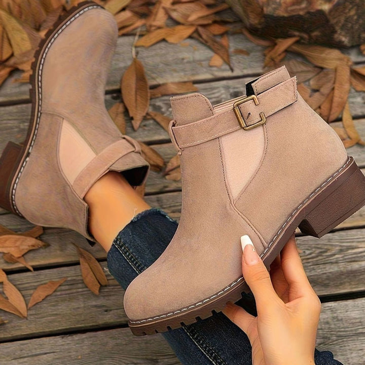 Pink ankle boots - Elma Boutique