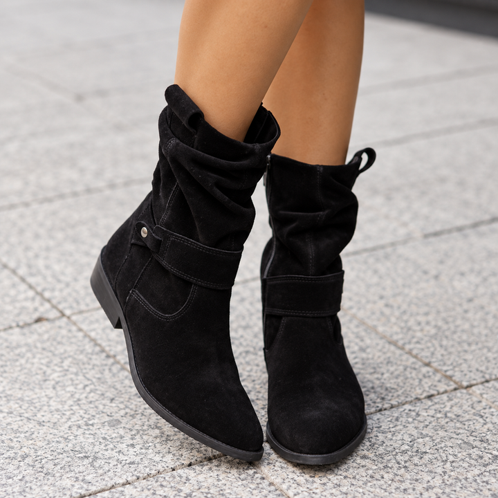 Black ankle boots - Elma Boutique