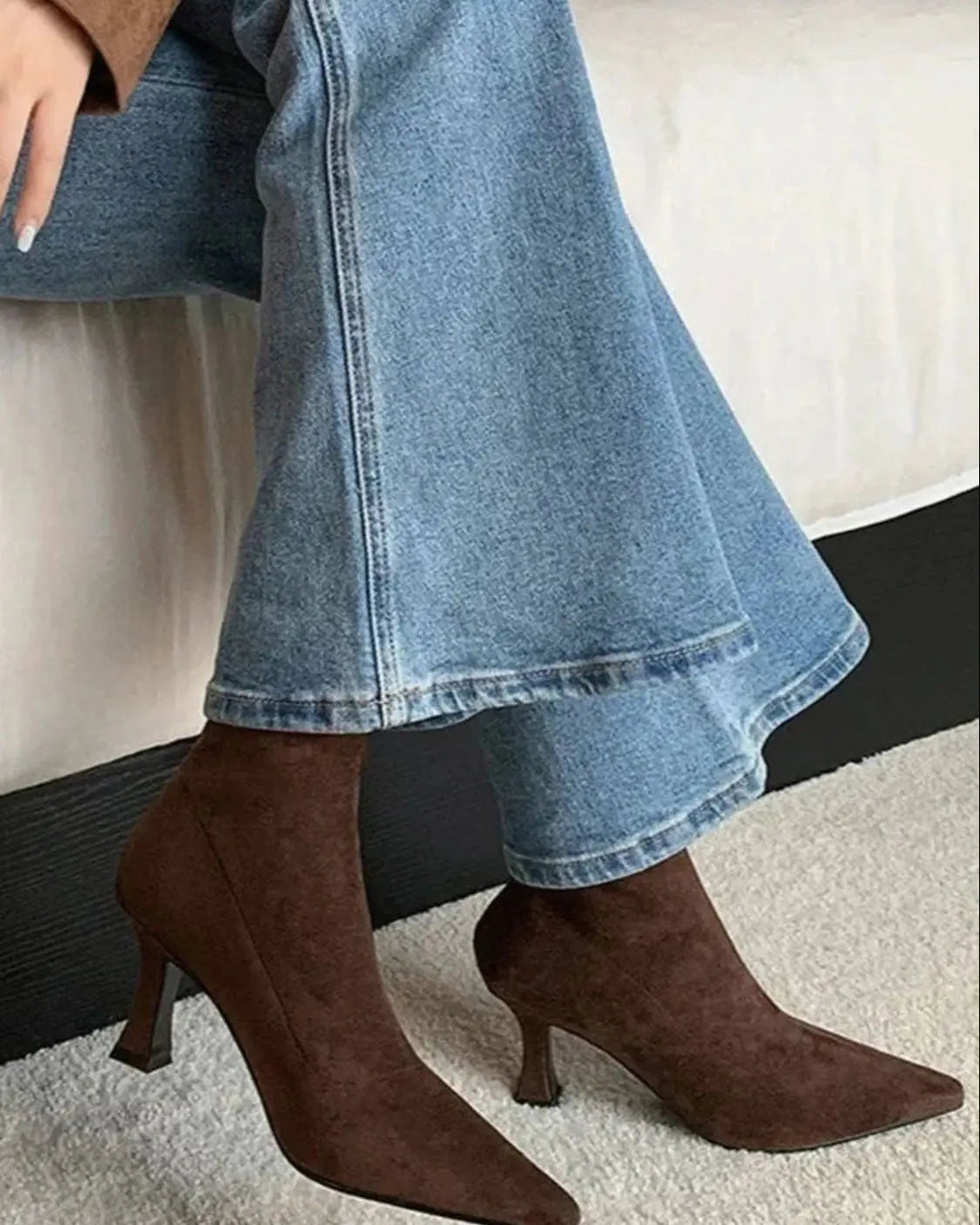 Brown Ankle Boots - Elma Boutique