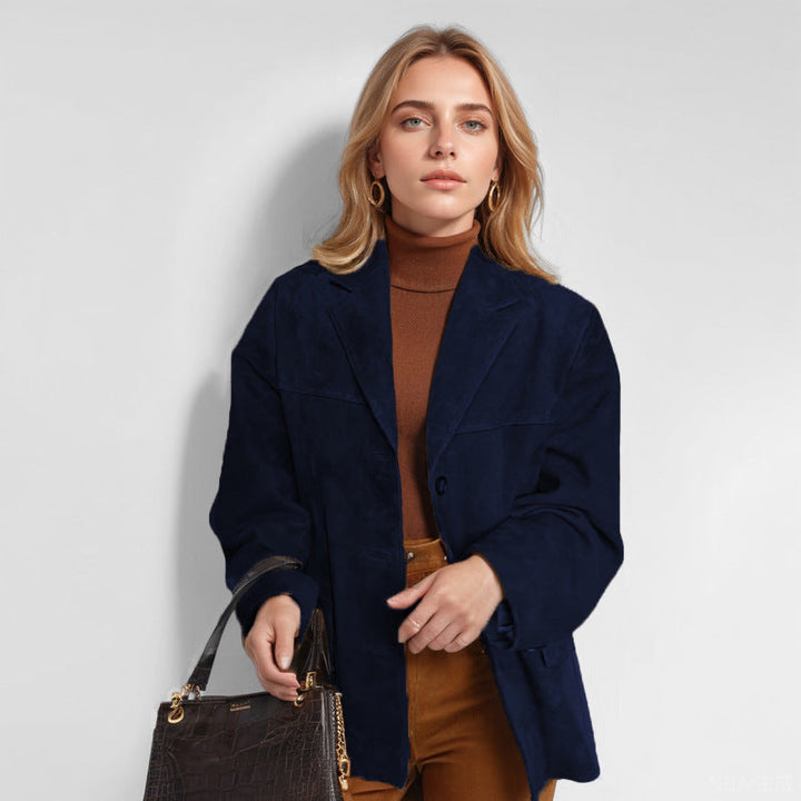Dark Blue blazer - Elma Boutique
