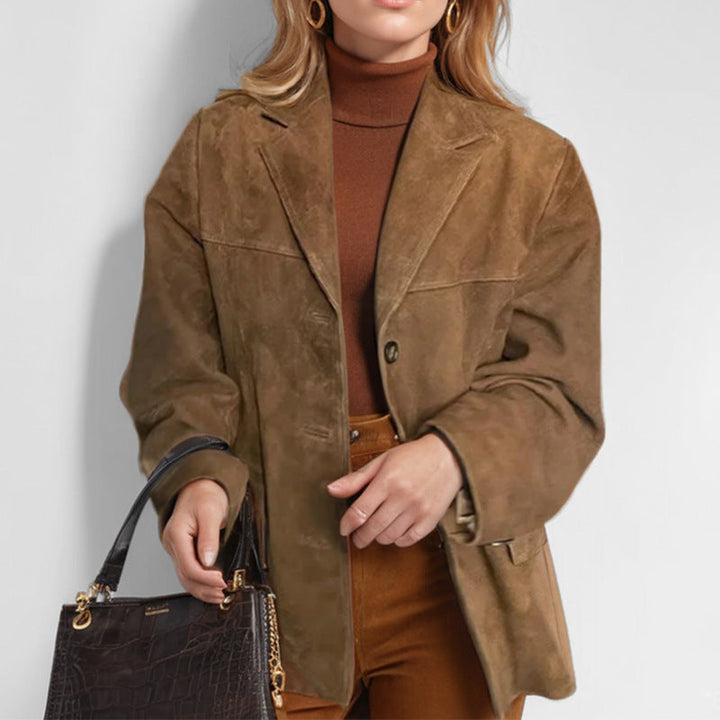 Brown blazer - Elma Boutique