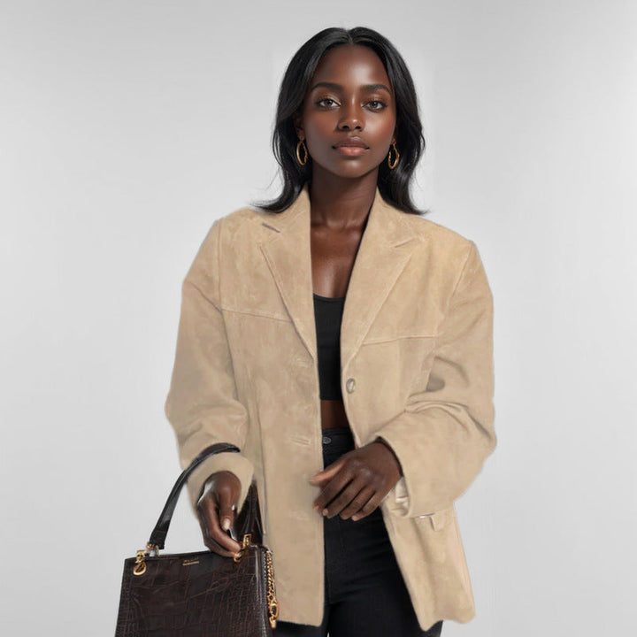 Khaki blazer - Elma Boutique