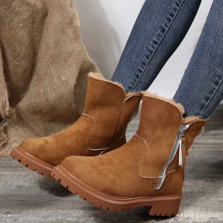 Brown ankle boots - Elma Boutique